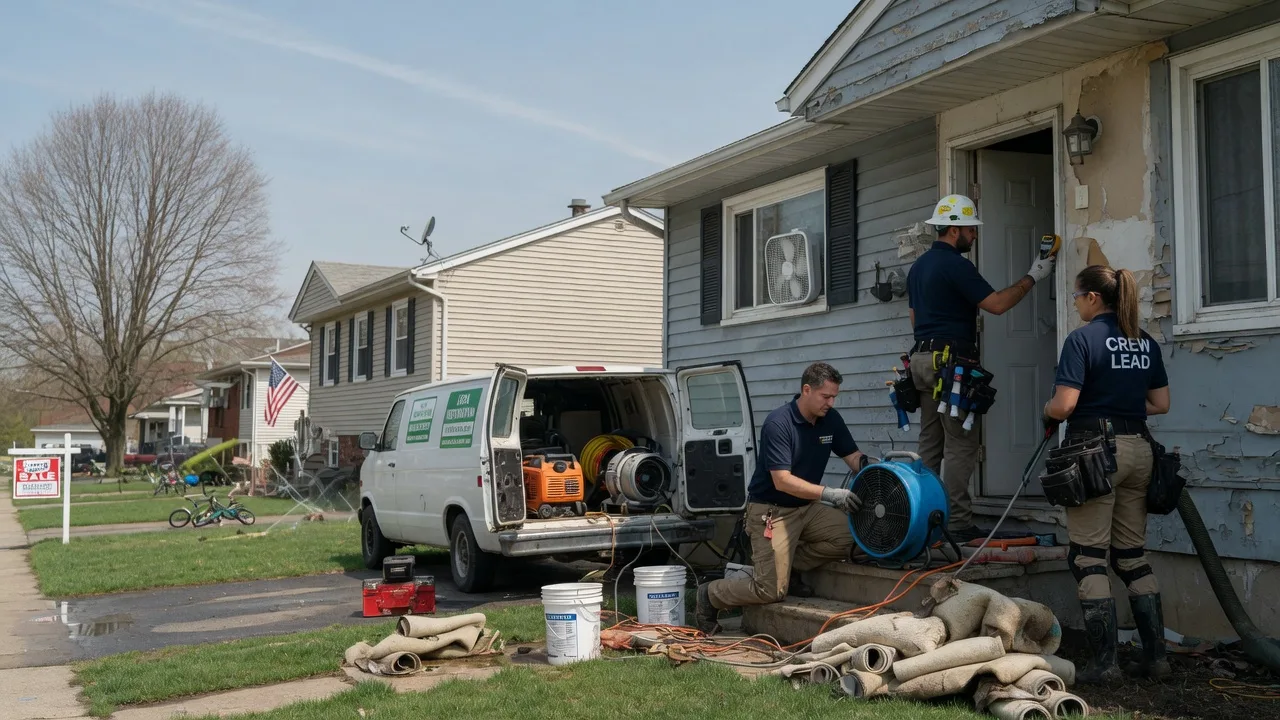 Flood Cleanup in Viola, WI near me