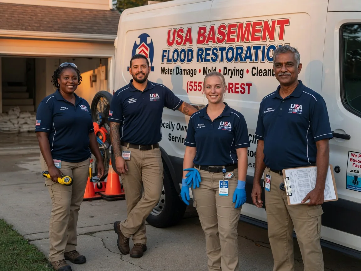 Basement Flood Cleanup company in Viola, WI