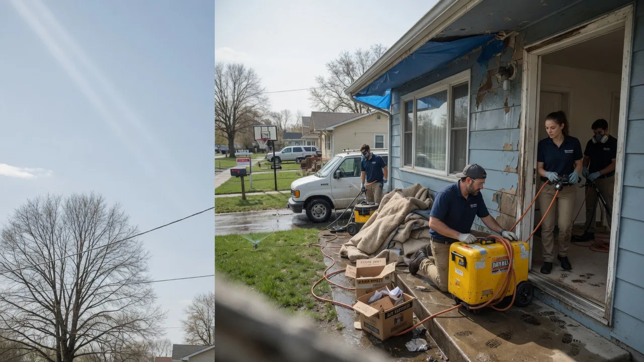 Basement Flood Cleanup in Viola, WI near me